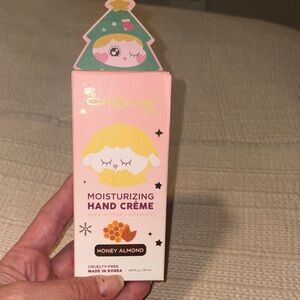 Crème Shop Pink Moisturizing Hand Crème.